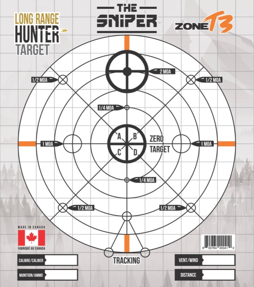 The Sniper - Paquet de 10 feuilles