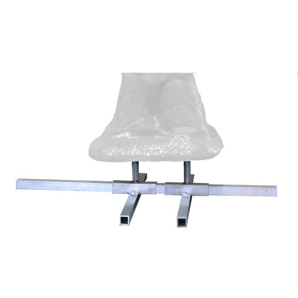 Support en aluminium pour cibles 3D